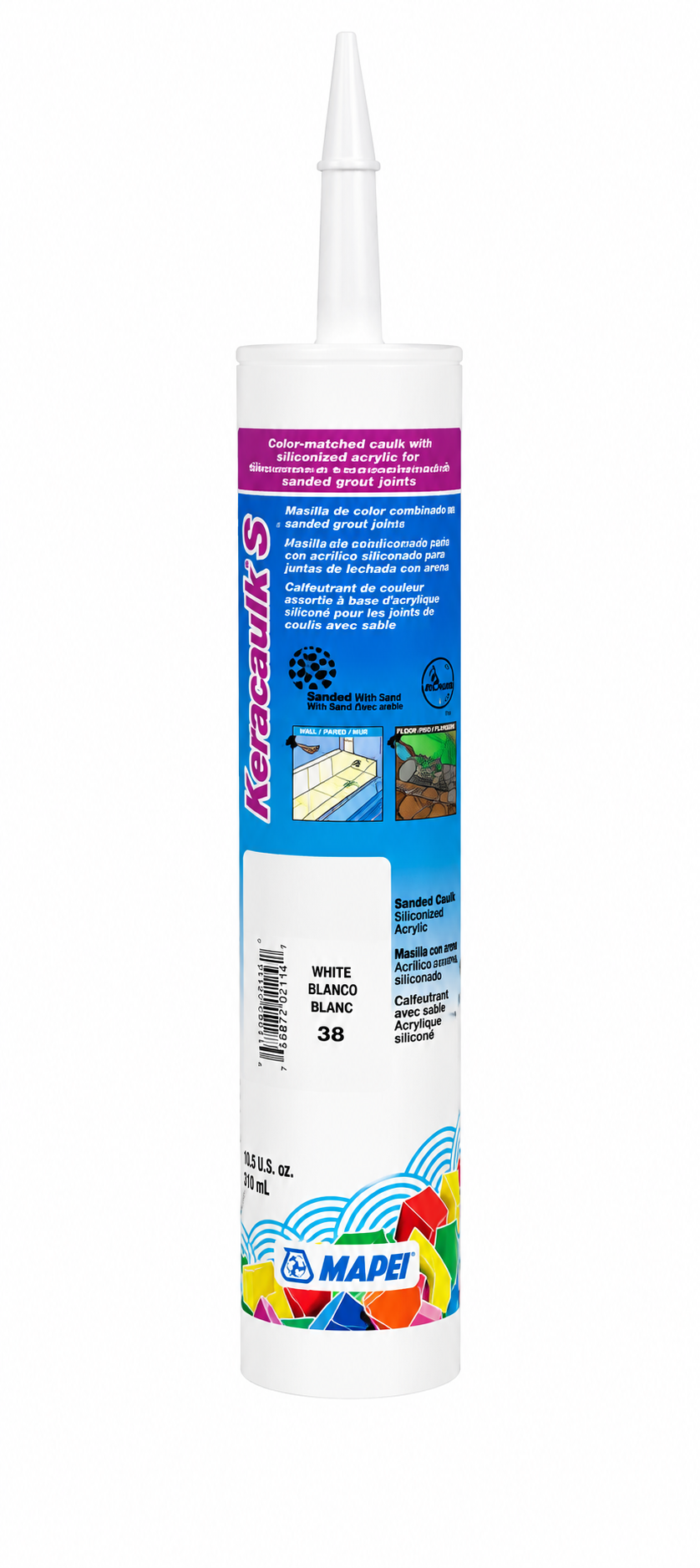 MAPEI Keracaulk S 10.5 oz Sanded Caulk - Eggshell (#5220) | Spotlight Savings