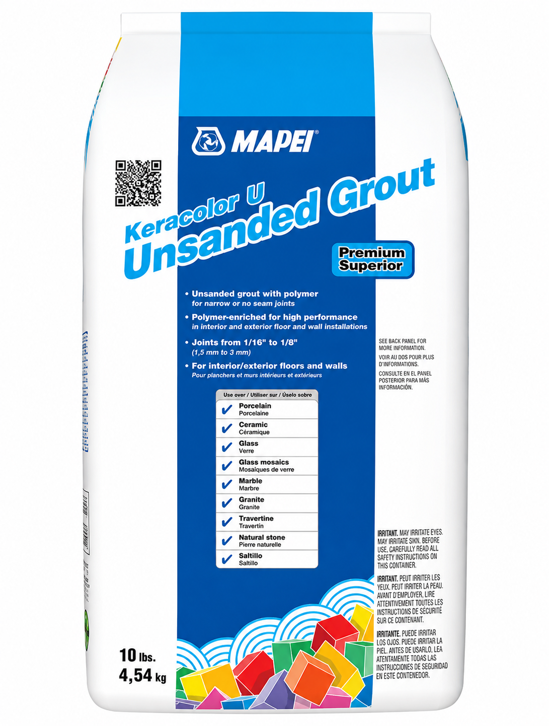 MAPEI Keracolor U 10 lb Unsanded Grout - Pearl Gray (#5010) | Spotlight Savings