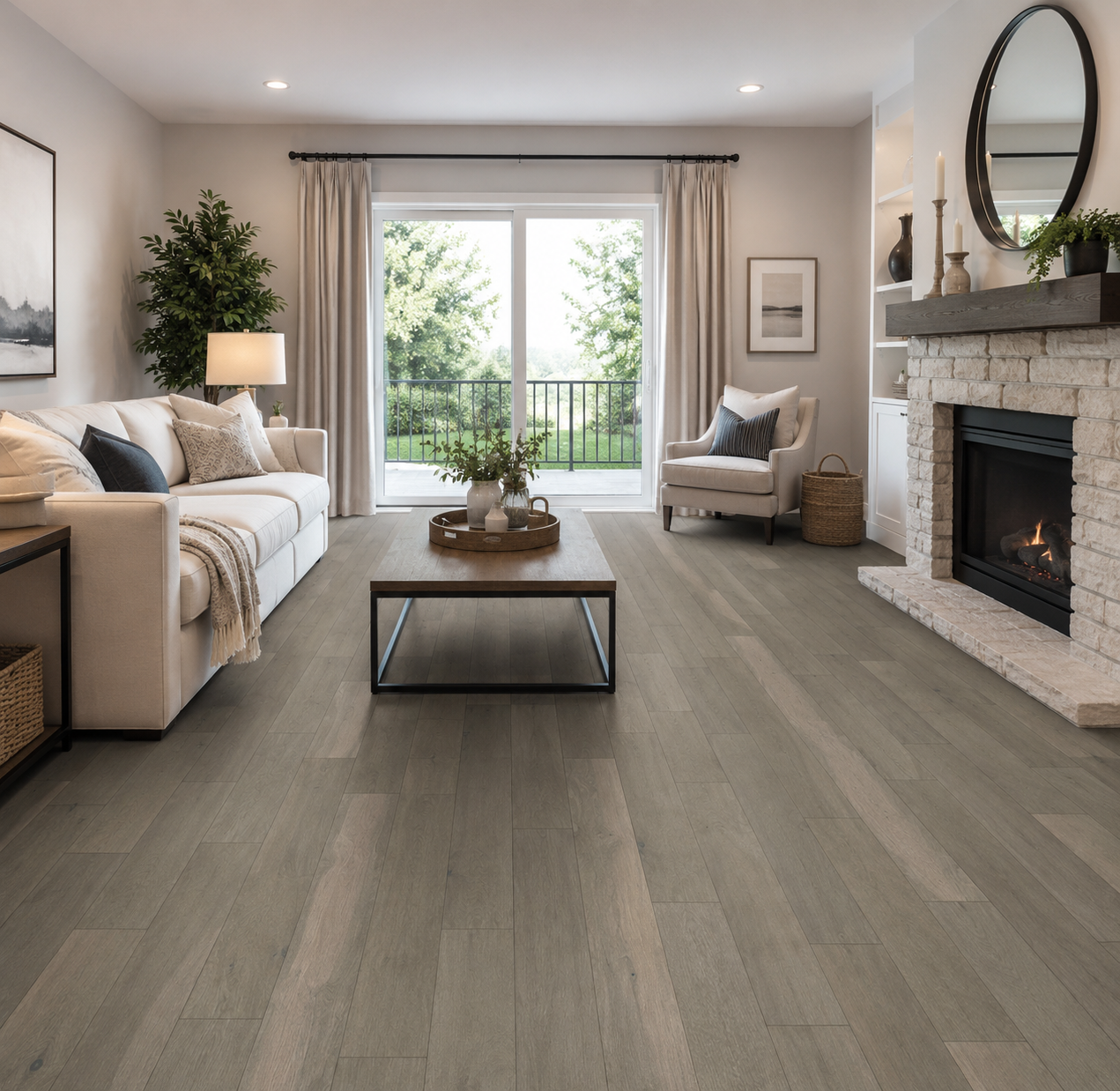 Southern Wholesale Old Towne Acacia Engineered Hardwood Flooring - Country Gray | Spotlight Savings