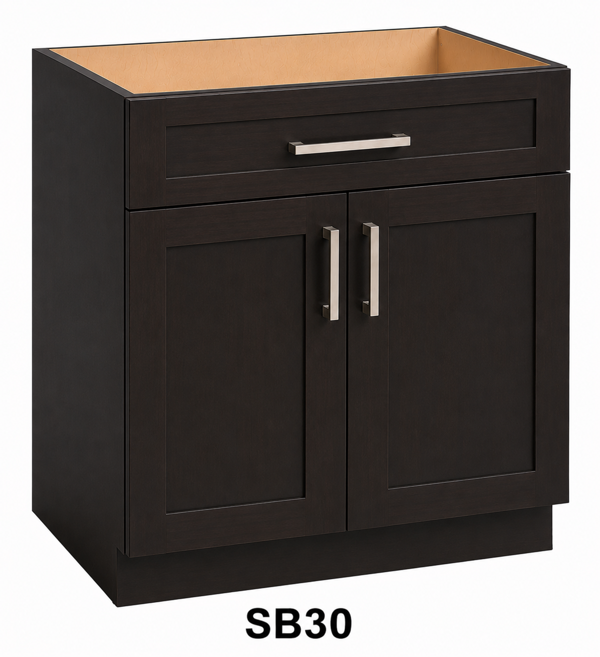 SB30 Launch Collection Shaker Sink Base Cabinet | 30"W x 34-1/2"H x 24"D