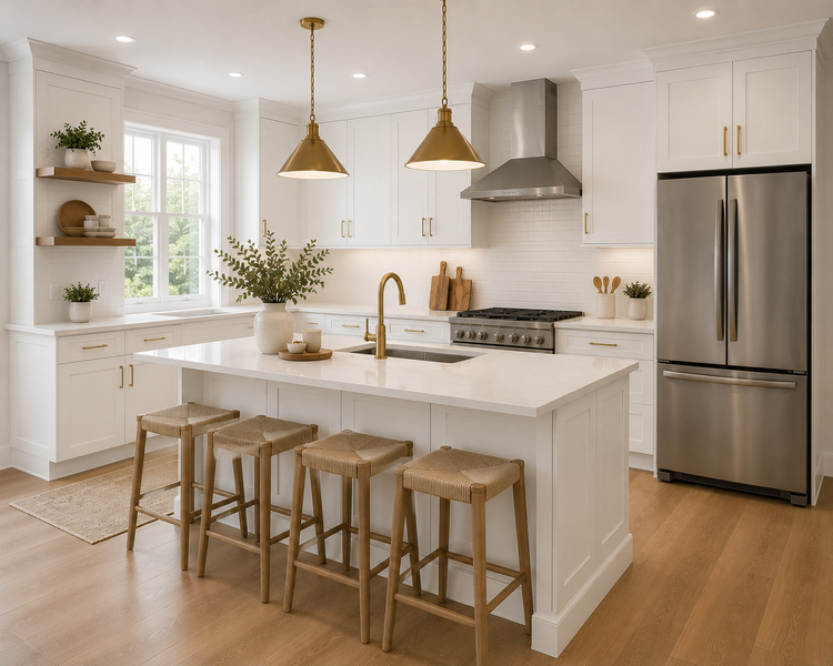 Launch Collection Shaker Kitchen Cabinets | Soft-Close Maple Plywood Cabinets