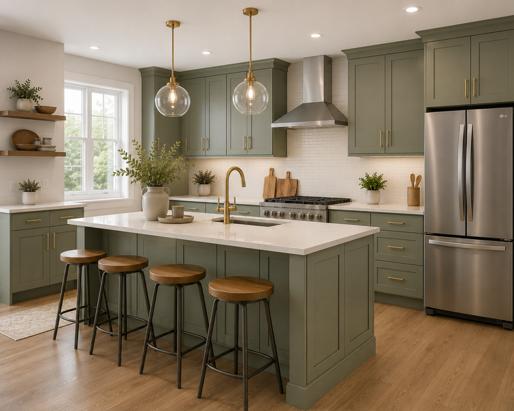Soar Collection Shaker Kitchen Cabinets | Premium Maple Plywood Cabinets