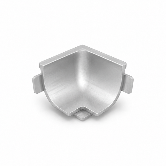 Schluter® RONDEC 3/8" Satin Anodized Aluminum 90° Outside Corner EV/RO100AE Spotlight Savings
