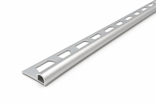 Schluter RONDEC 5/16" Satin Anodized Aluminum Tile Edge Trim | Spotlight Savings