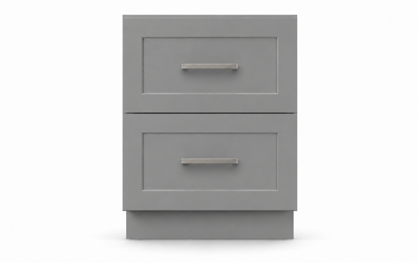 2DB30 Two Drawer Base Cabinet | 30" Wide x 34-1/2" High | Launch Cabinet Collection
