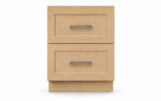 2DB30 Two Drawer Base Cabinet | 30" Wide x 34-1/2" High | Launch Cabinet Collection