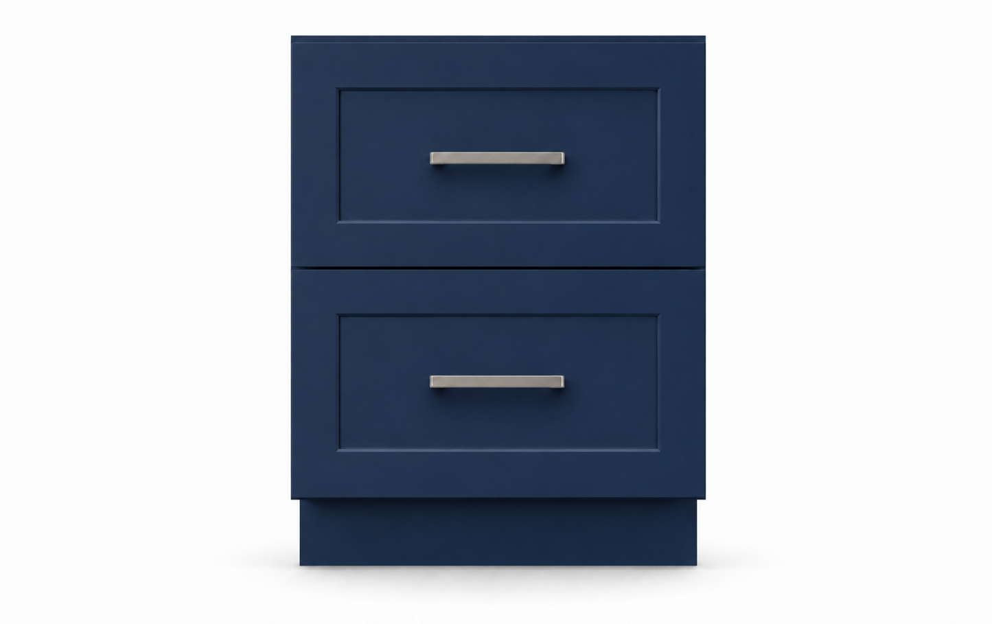 2DB36 Two Drawer Base Cabinet | 36" Wide x 34-1/2" High | Launch Cabinet Collection