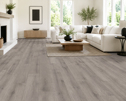 MSI Soho Rigid Plus Coastal Grey Luxury Vinyl Plank Flooring | Spotlight Savings