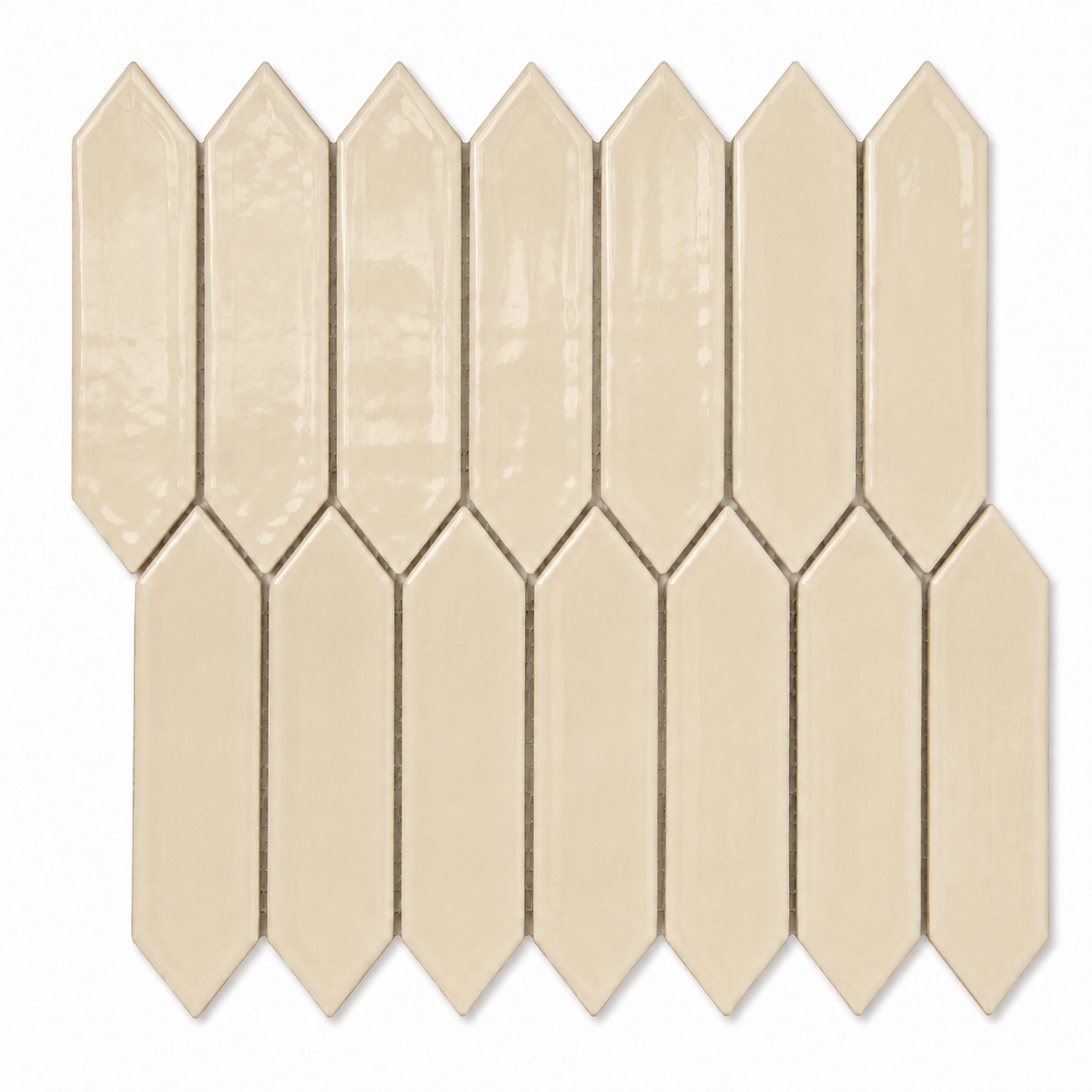 Daltile Mythology Olympus Glossy 2×5 Picket Ceramic Mosaic Tile | Spotlight Savings
