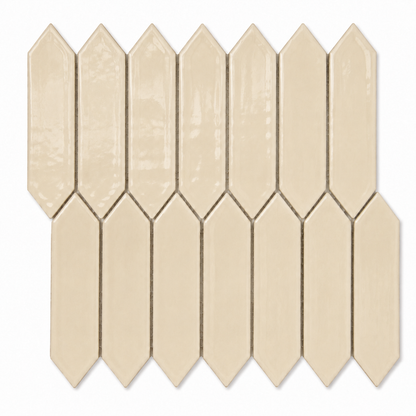 Daltile Mythology Olympus Glossy 2×5 Picket Ceramic Mosaic Tile | Spotlight Savings