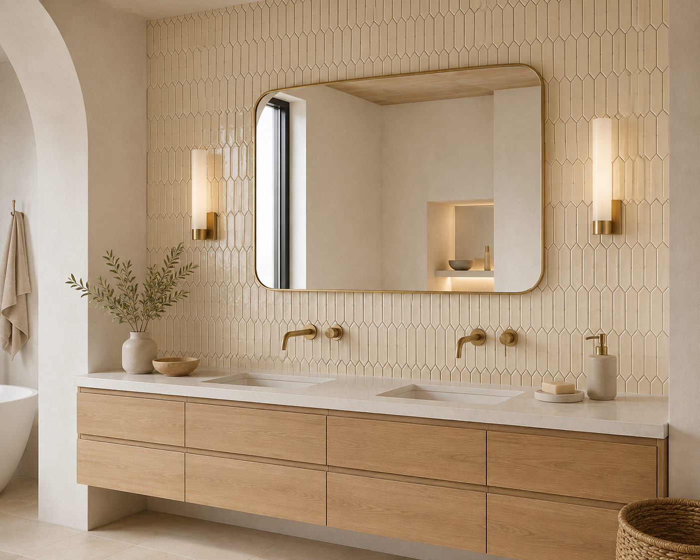 Daltile Mythology Olympus Glossy 2×5 Picket Ceramic Mosaic Tile | Spotlight Savings