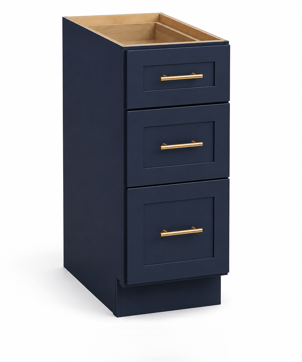 3DB12 3-Drawer Base Cabinet | 12"W x 34-1/2"H x 24"D | Launch Collection