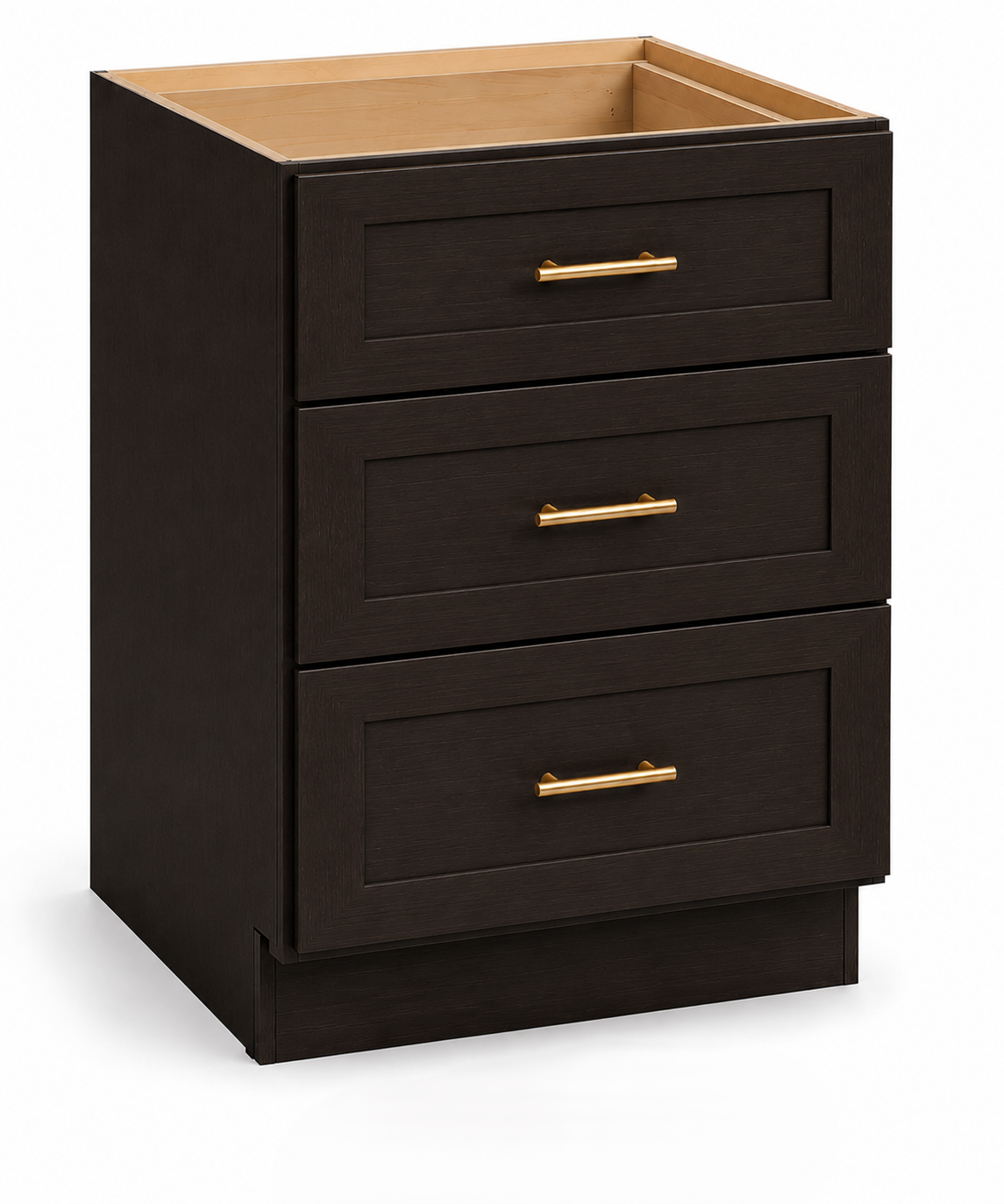 3DB18 Three Drawer Base Cabinet | 18" Wide x 34-1/2" High | Launch Cabinet Collection