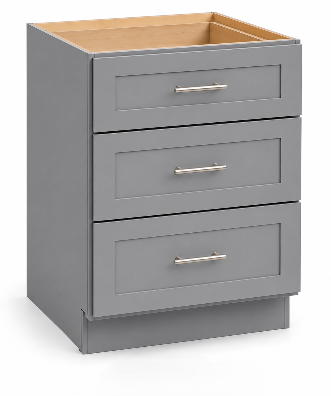 3DB18 Three Drawer Base Cabinet | 18" Wide x 34-1/2" High | Launch Cabinet Collection