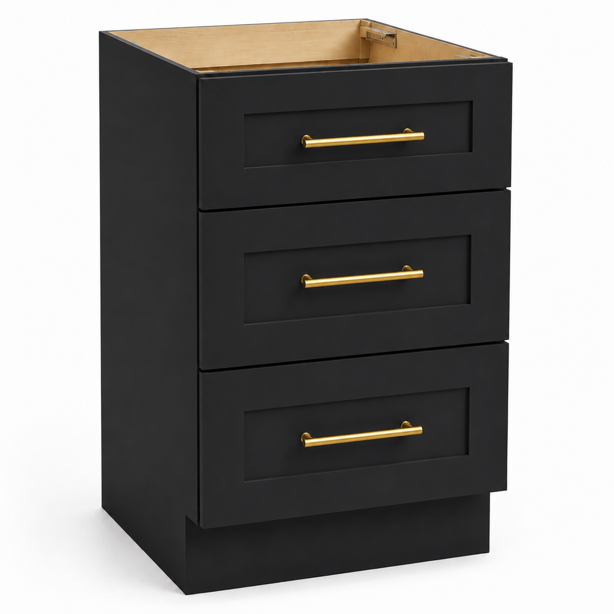 3DB18 Three Drawer Base Cabinet | 18" Wide x 34-1/2" High | Launch Cabinet Collection