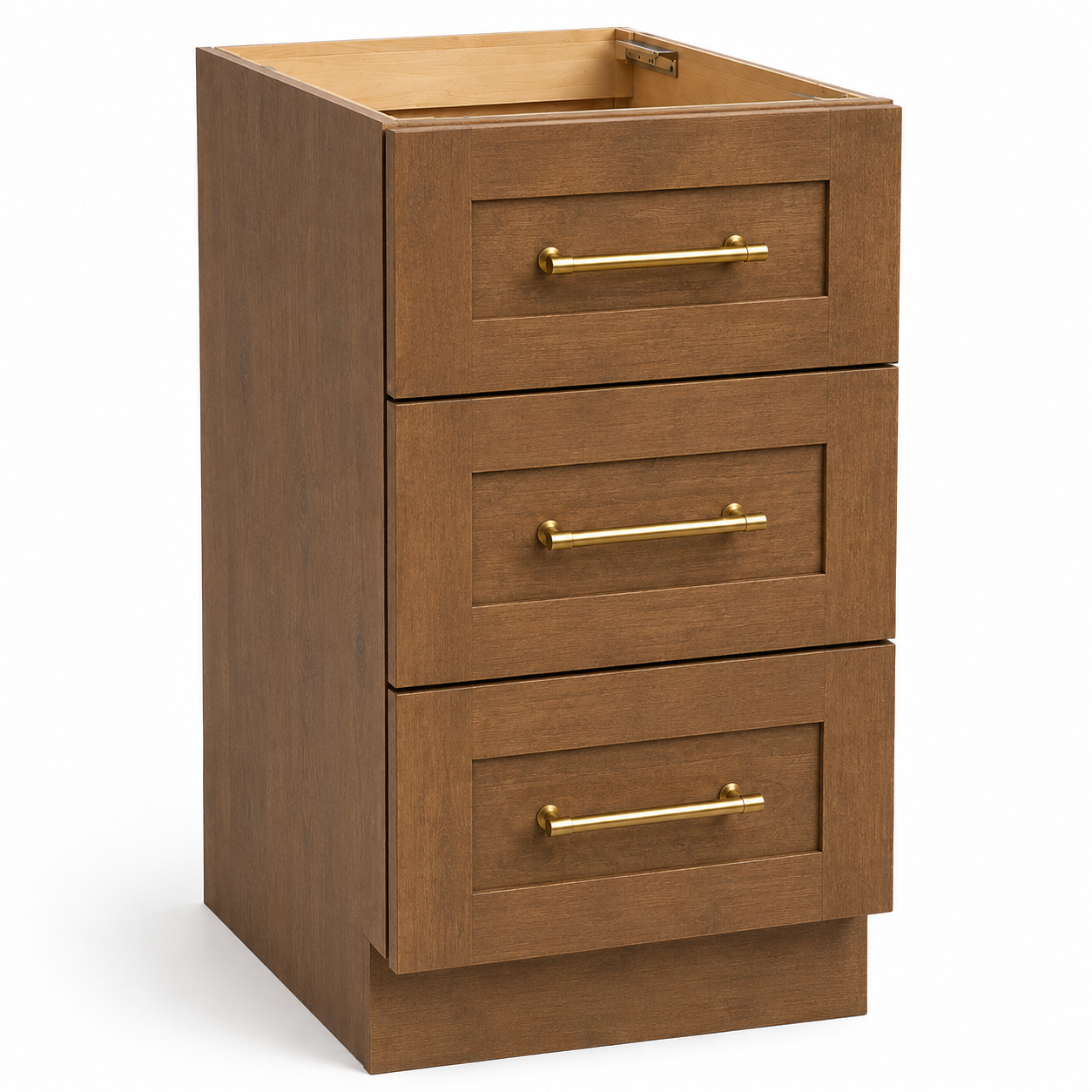 3DB18 Three Drawer Base Cabinet | 18" Wide x 34-1/2" High | Launch Cabinet Collection