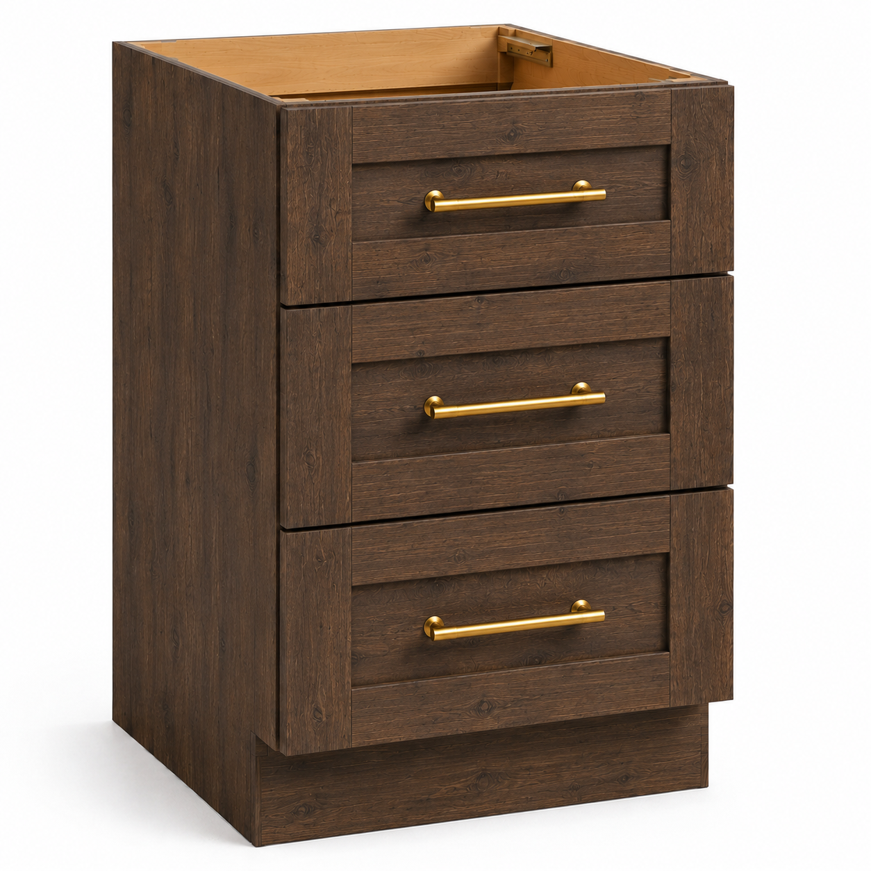 3DB21 Three Drawer Base Cabinet | 21" Wide x 34-1/2" High | Launch Cabinet Collection