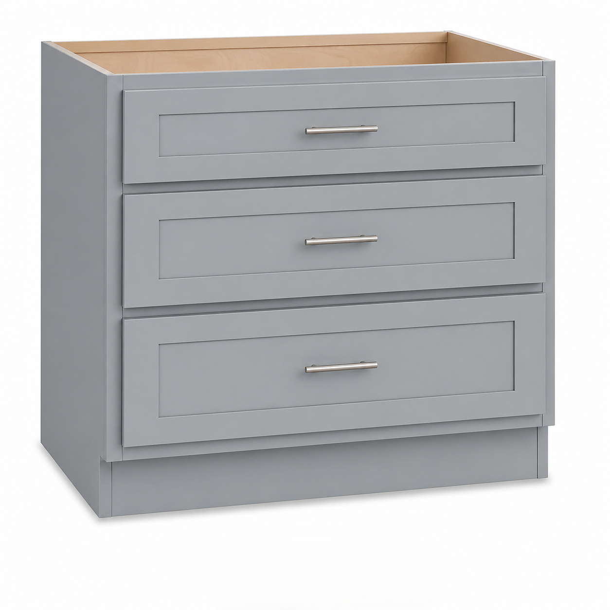 3DB24 Three Drawer Base Cabinet | 24" Wide x 34-1/2" High | Launch Cabinet Collection
