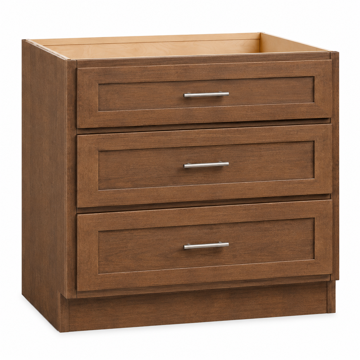 3DB24 Three Drawer Base Cabinet | 24" Wide x 34-1/2" High | Launch Cabinet Collection