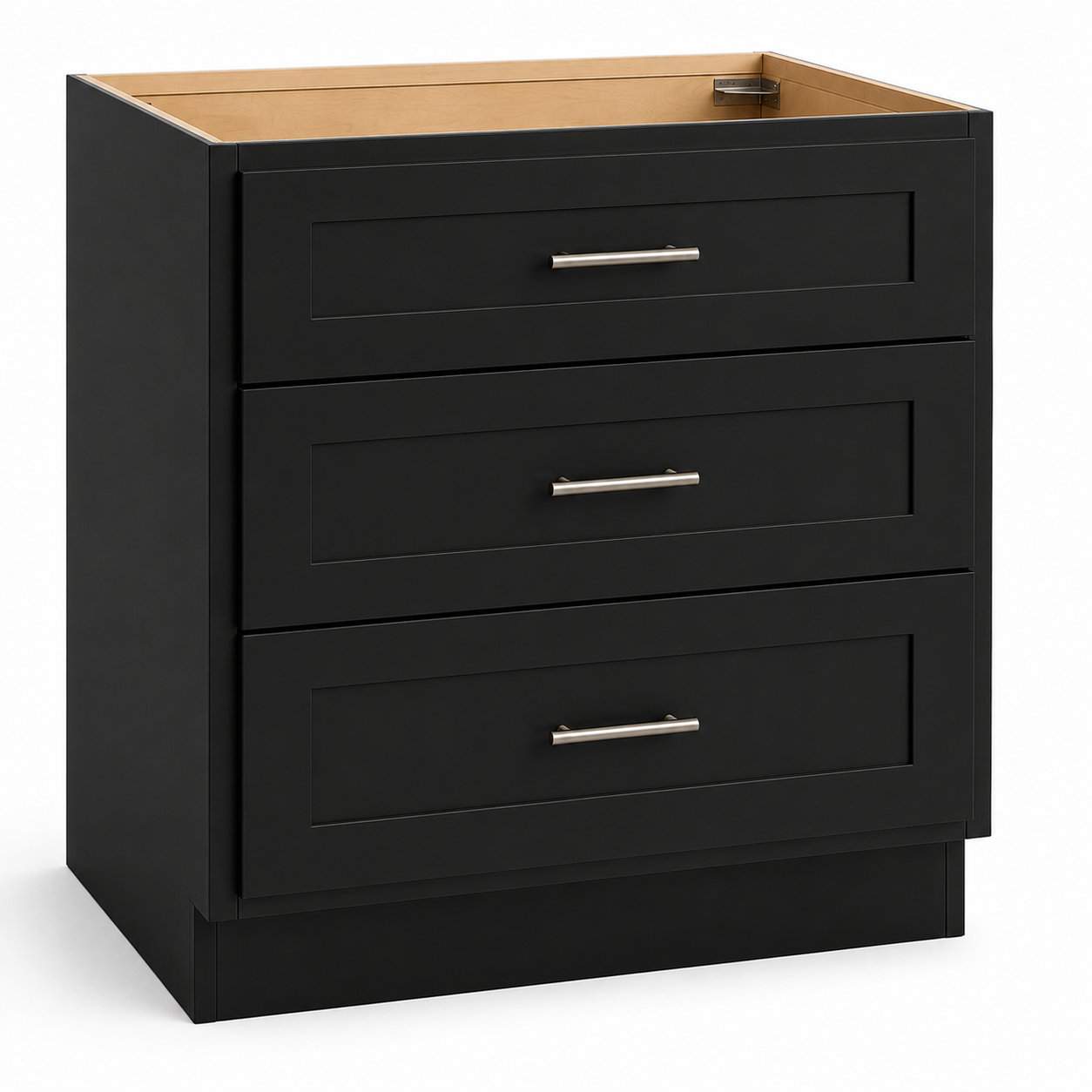 3DB30 Three Drawer Base Cabinet | 30" Wide x 34-1/2" High | Launch Cabinet Collection