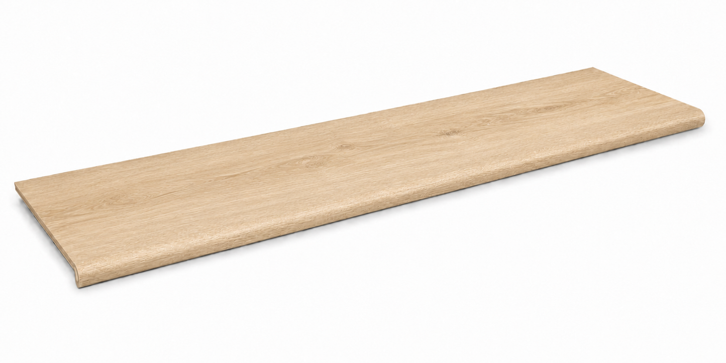Shaw TR1HB Stair Tread - Almond Oak | Spotlight Savings