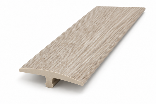 Shaw TM3HB T-Molding - Oyster Oak | 94" Length | Spotlight Savings