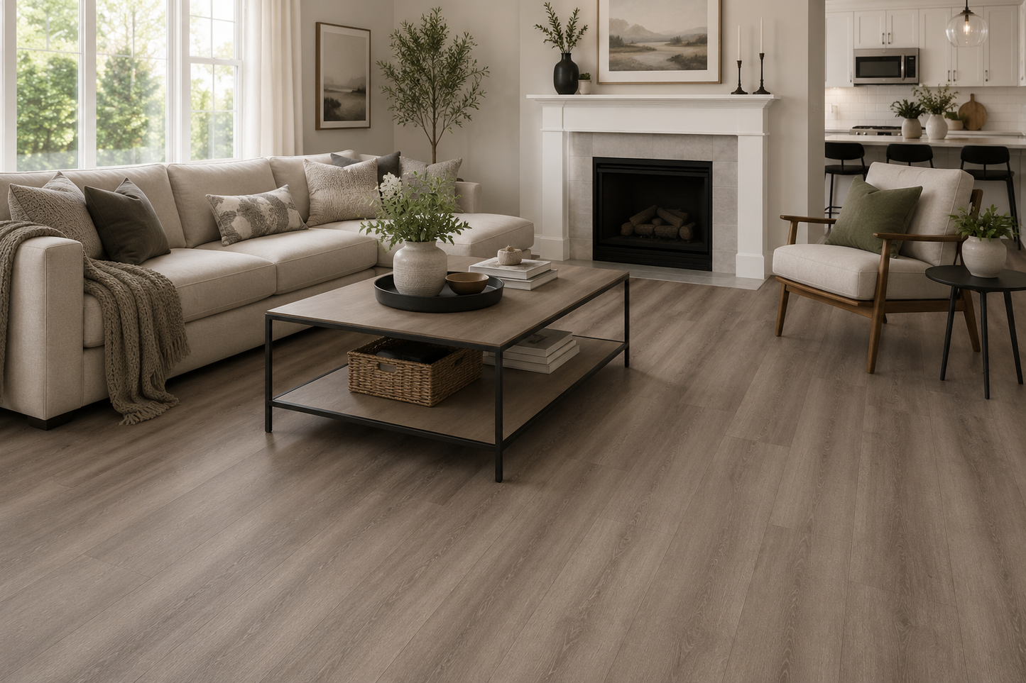 Limitless 8 Mil LVP Drift Luxury Vinyl Plank Flooring | Spotlight Savings
