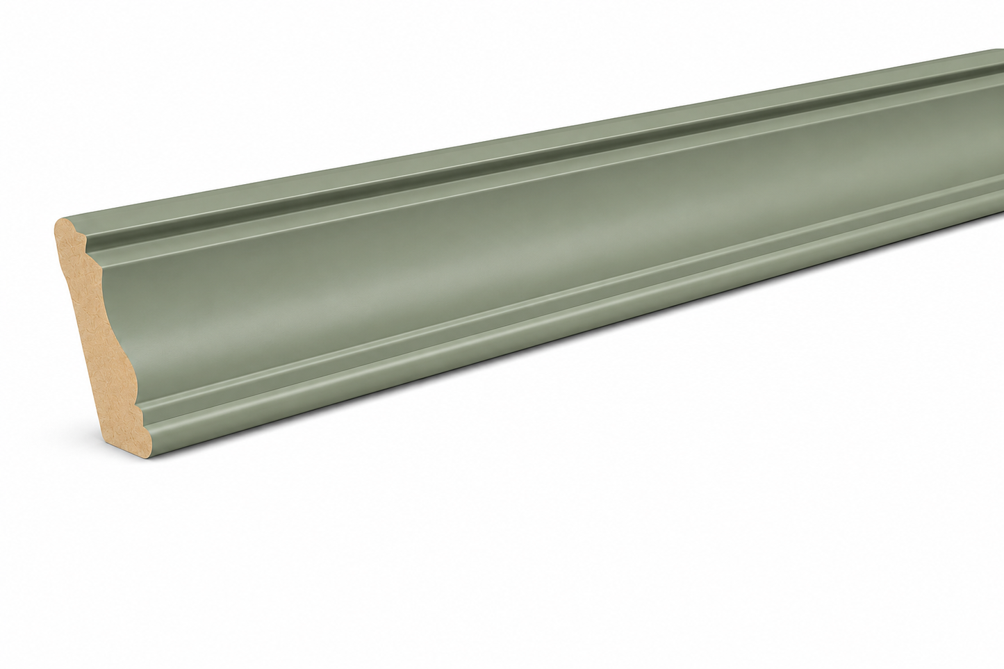 ACM8 Angle Crown Moulding | 96"L x 3-5/8"H x 2-1/2"D | Launch Collection