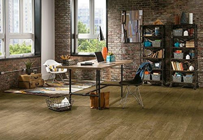 Armstrong Bluegrass Luxury Vinyl Plank Flooring - Barnwood | 6" x 48" | Spotlight Savings