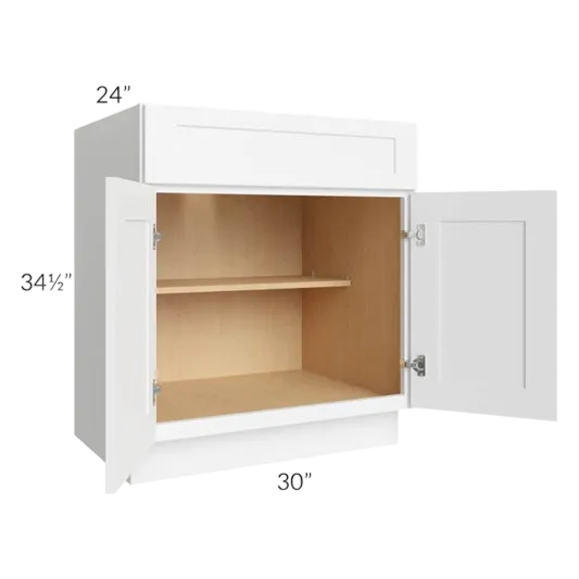 Base Cabinets - B30 SWPLY - White