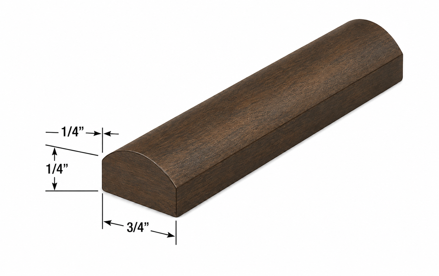 BAM Batten Moulding | 96" Wide x 3/4" High x 1/4" Deep | Launch Cabinet Collection