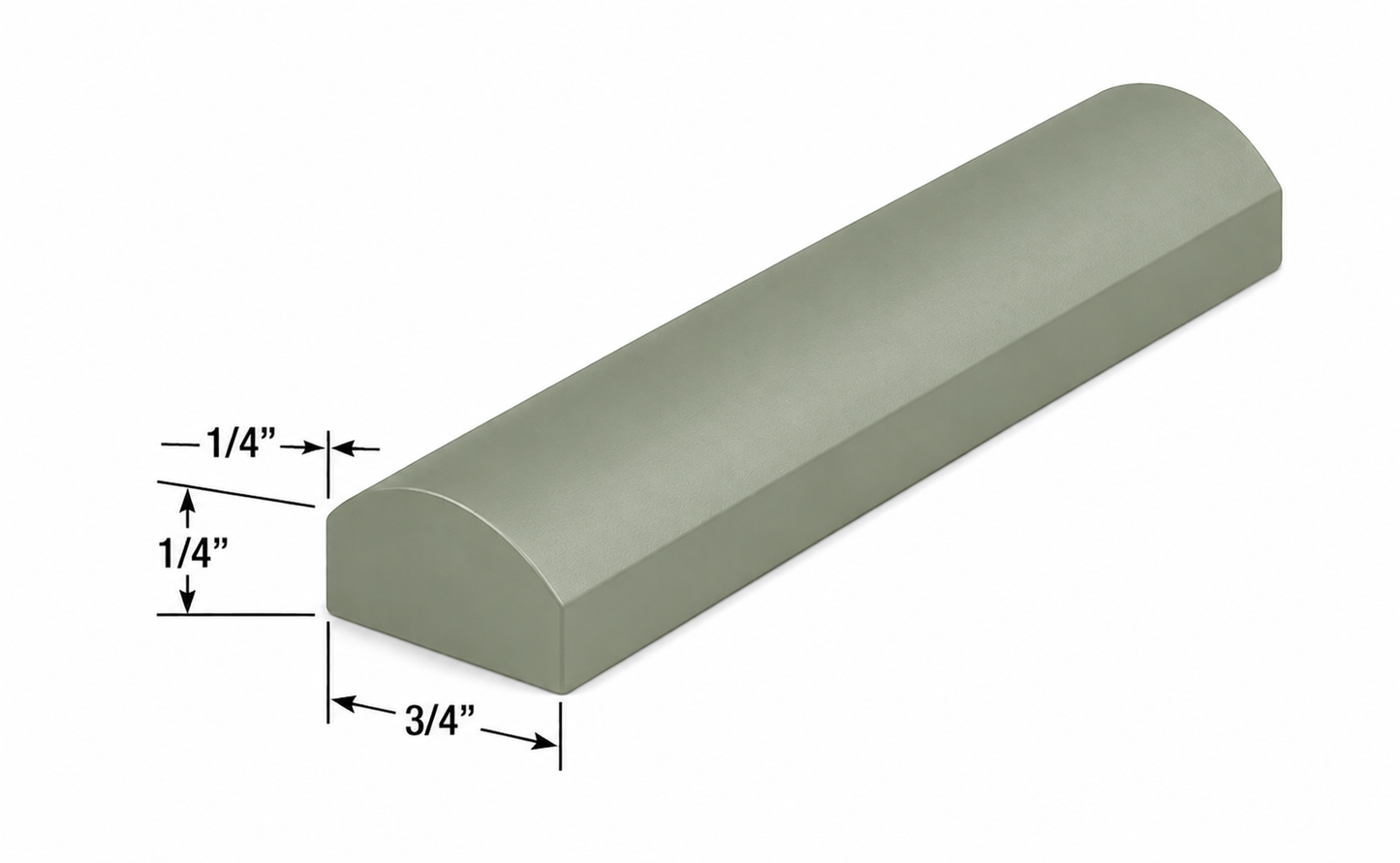 BAM Batten Moulding | 96" Wide x 3/4" High x 1/4" Deep | Launch Cabinet Collection