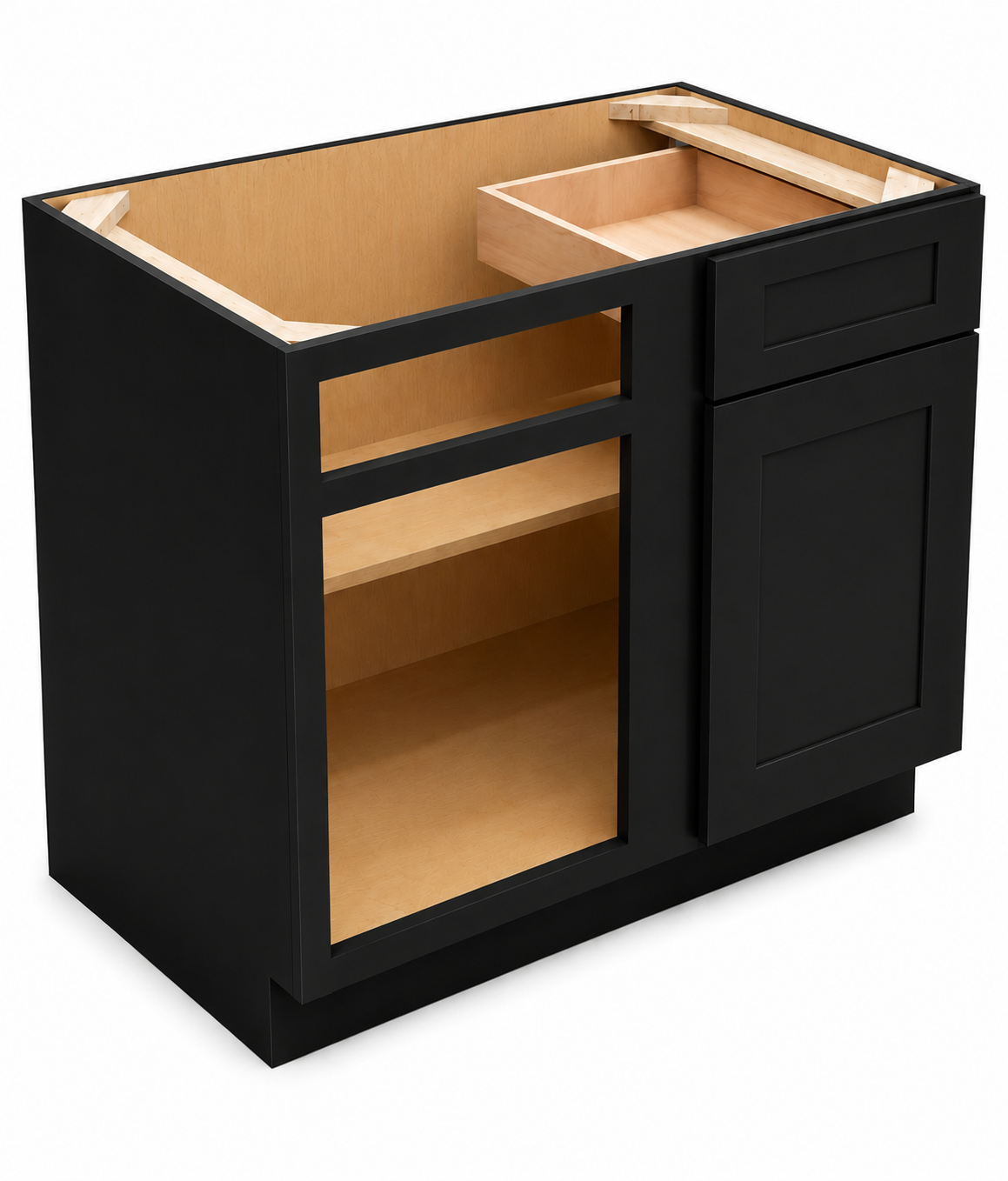 BBC42 Blind Base Corner Cabinet | 39" Wide x 34-1/2" High x 24" Deep | 1 Door | 1 Drawer | 1 Shelf | Launch Cabinet Collection