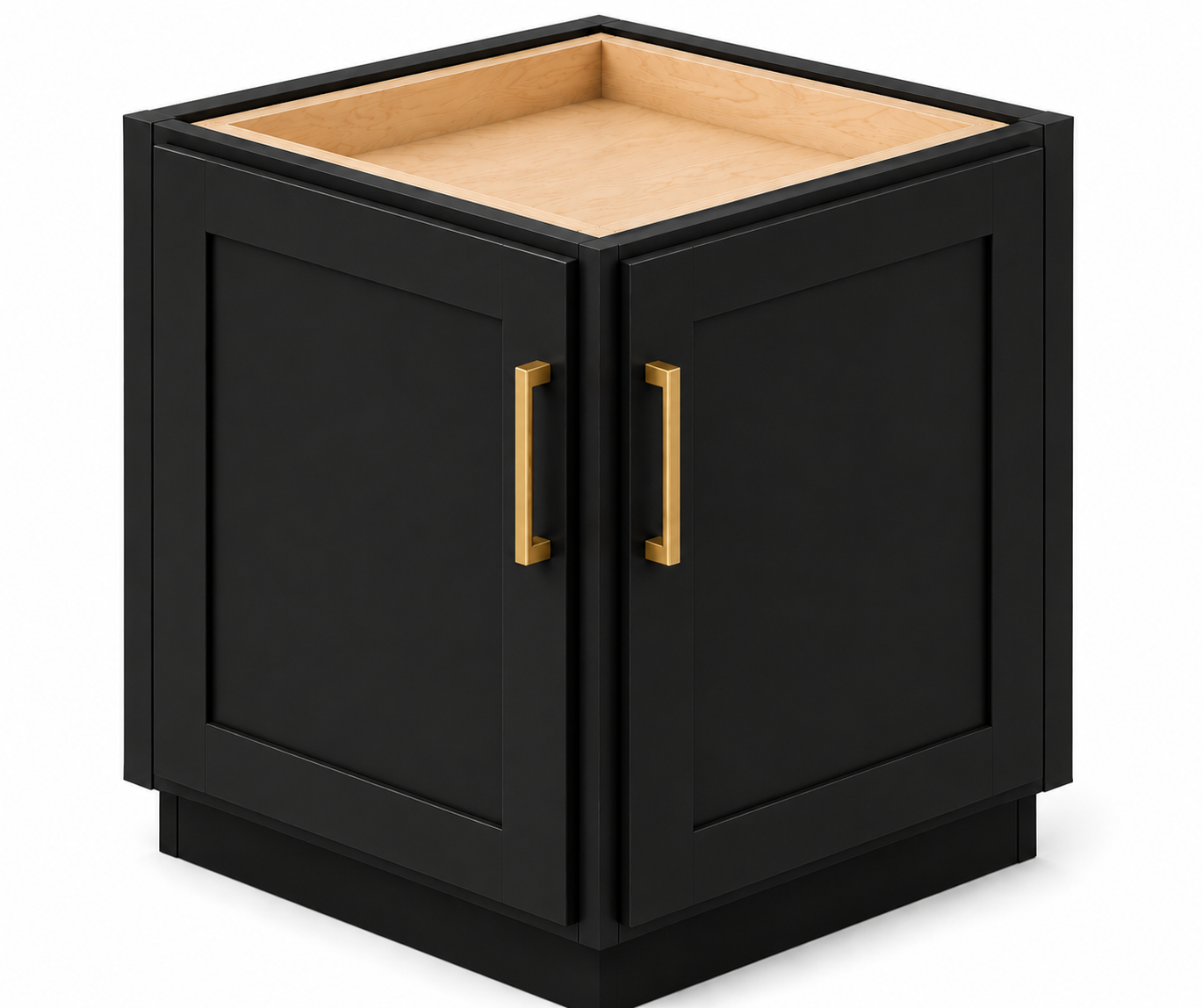 BEC24 | Base End Cabinet | 24"W x 34-1/2"H x 24"D | 2 Doors | Launch Cabinet Collection