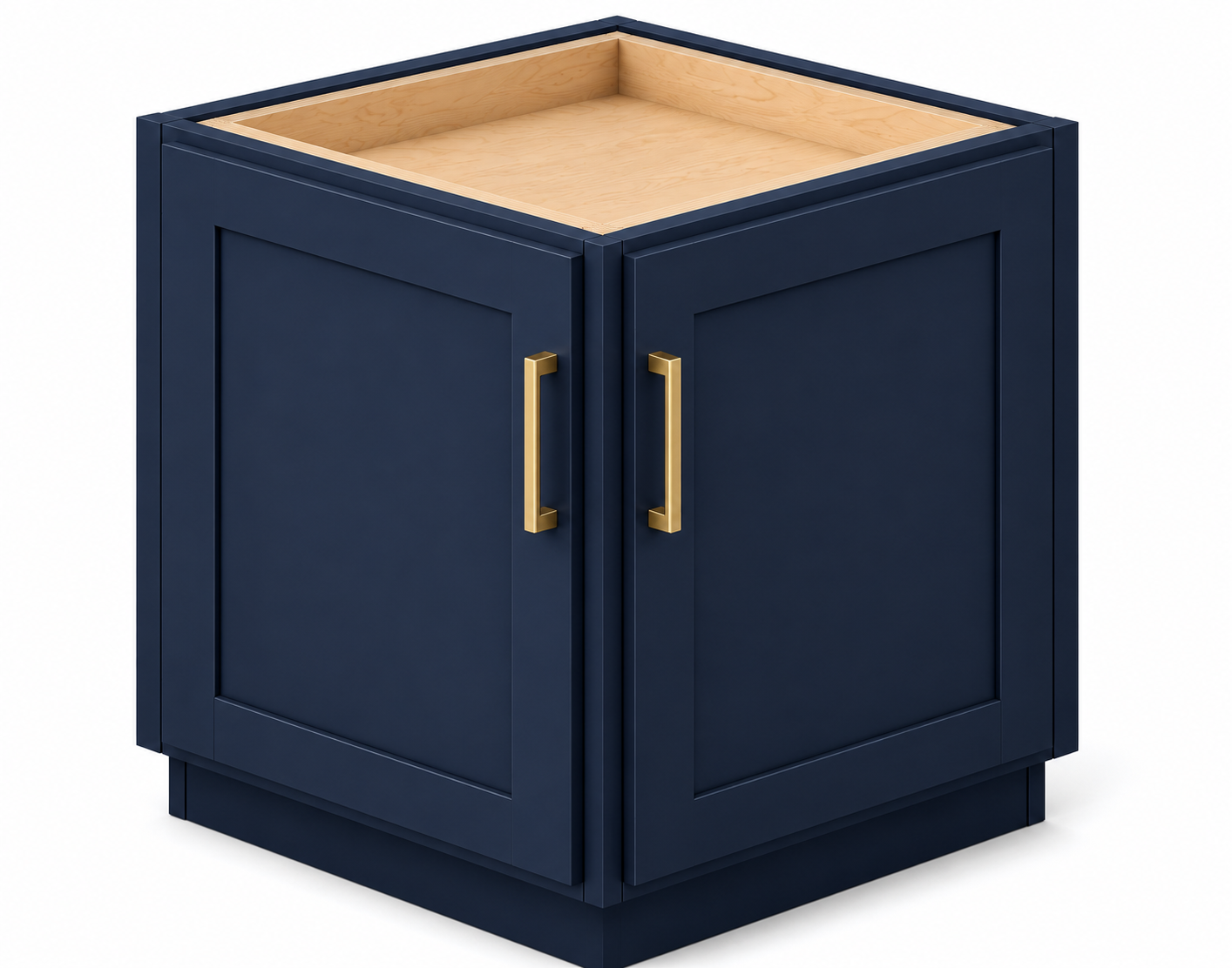 BEC24 | Base End Cabinet | 24"W x 34-1/2"H x 24"D | 2 Doors | Launch Cabinet Collection