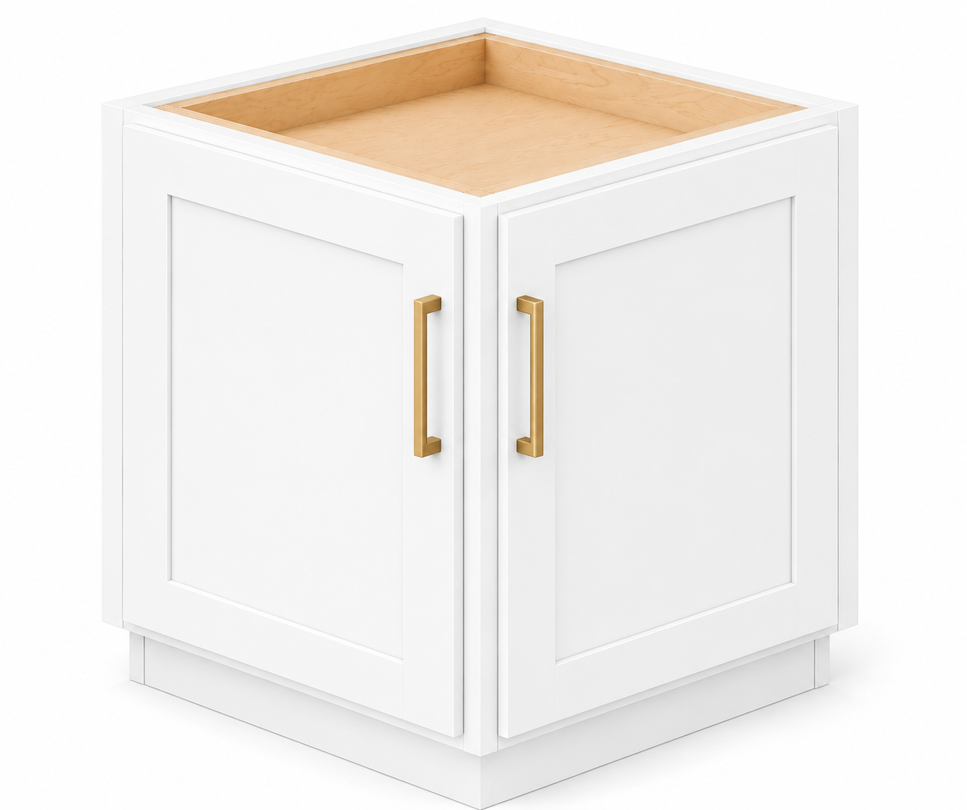 BEC24 | Base End Cabinet | 24"W x 34-1/2"H x 24"D | 2 Doors | Launch Cabinet Collection