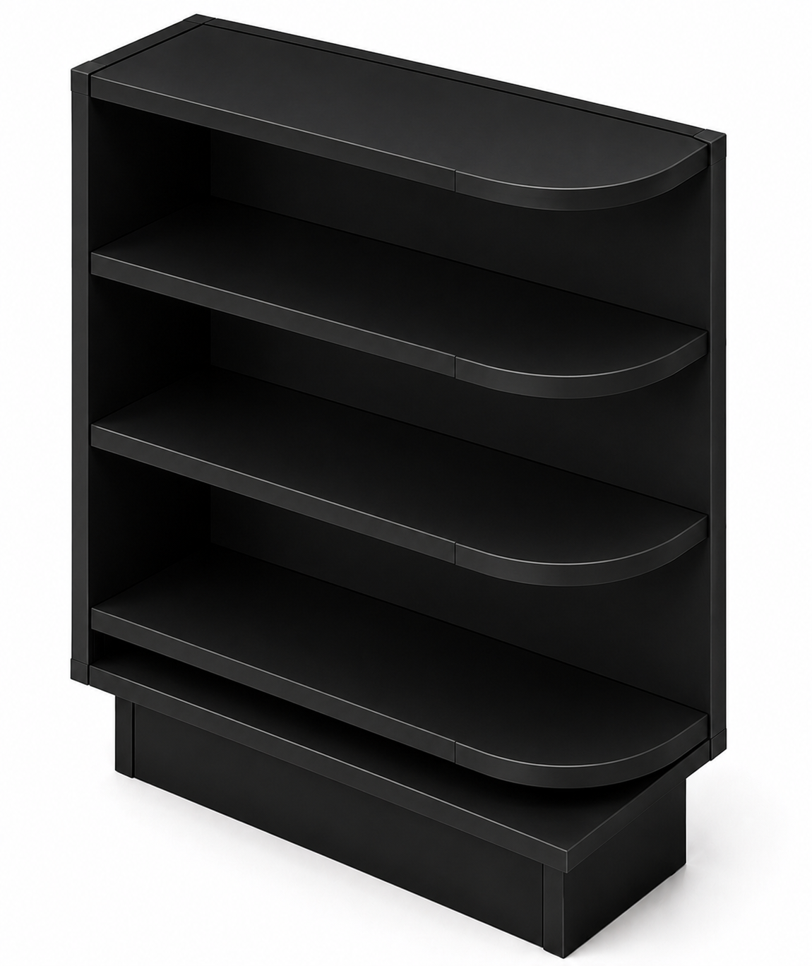 BES12 | Base End Shelf Cabinet | 12"W x 34-1/2"H x 24"D | Launch Cabinet Collection