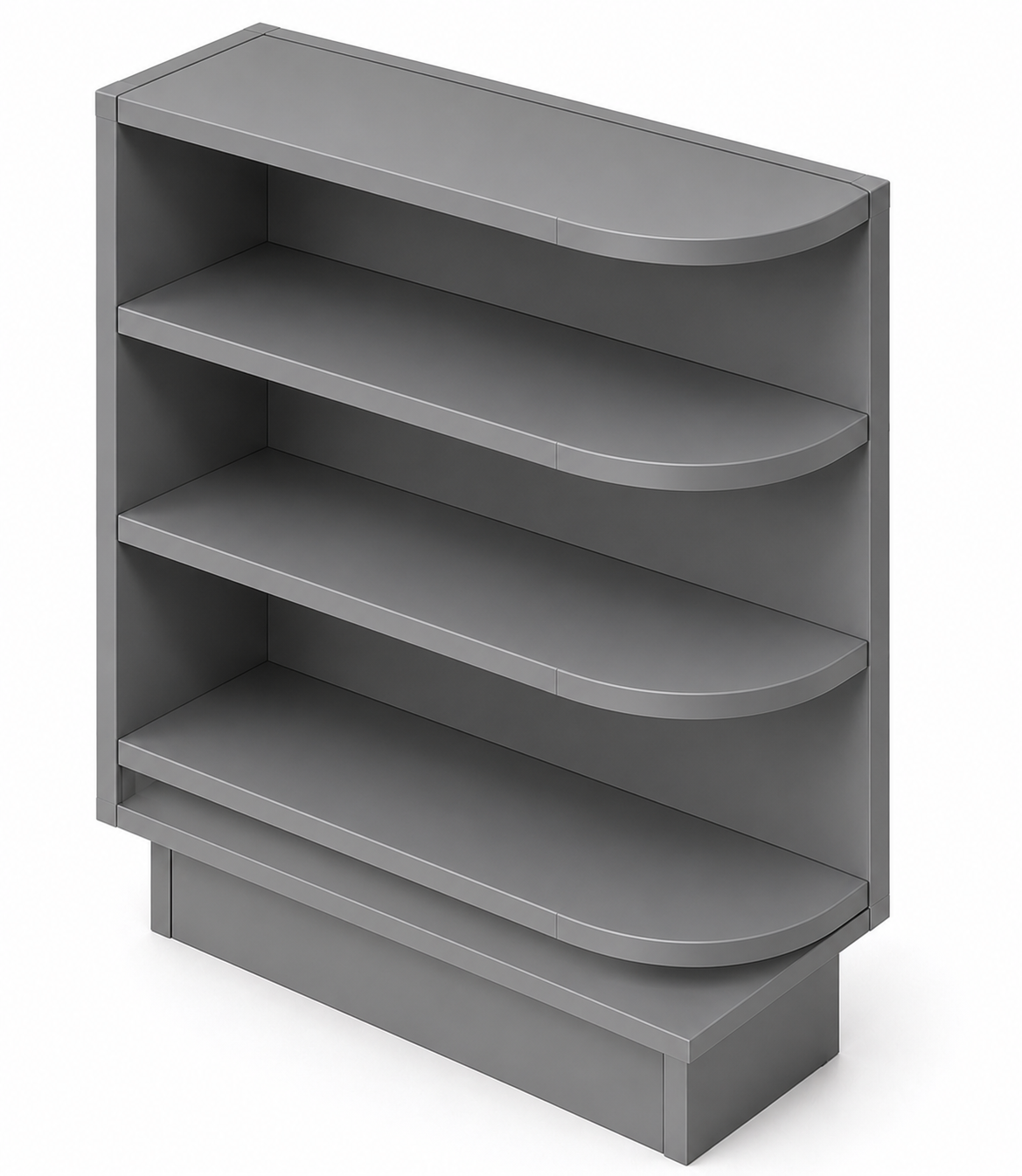 BES12 | Base End Shelf Cabinet | 12"W x 34-1/2"H x 24"D | Launch Cabinet Collection
