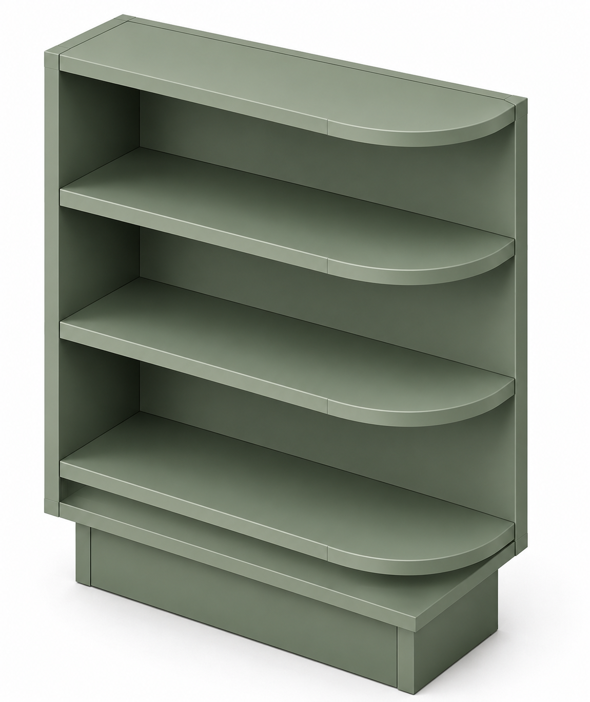 BES12 | Base End Shelf Cabinet | 12"W x 34-1/2"H x 24"D | Launch Cabinet Collection