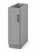 9" Base Cabinet | 1 Door | 9"W x 34.5"H x 24"D | Shaker Kitchen Cabinet | Eagle Cabinet Collection