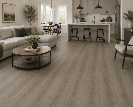 Coastal View Rigid Core Click Lock Luxury Vinyl Plank Flooring | Spotlight Savings
