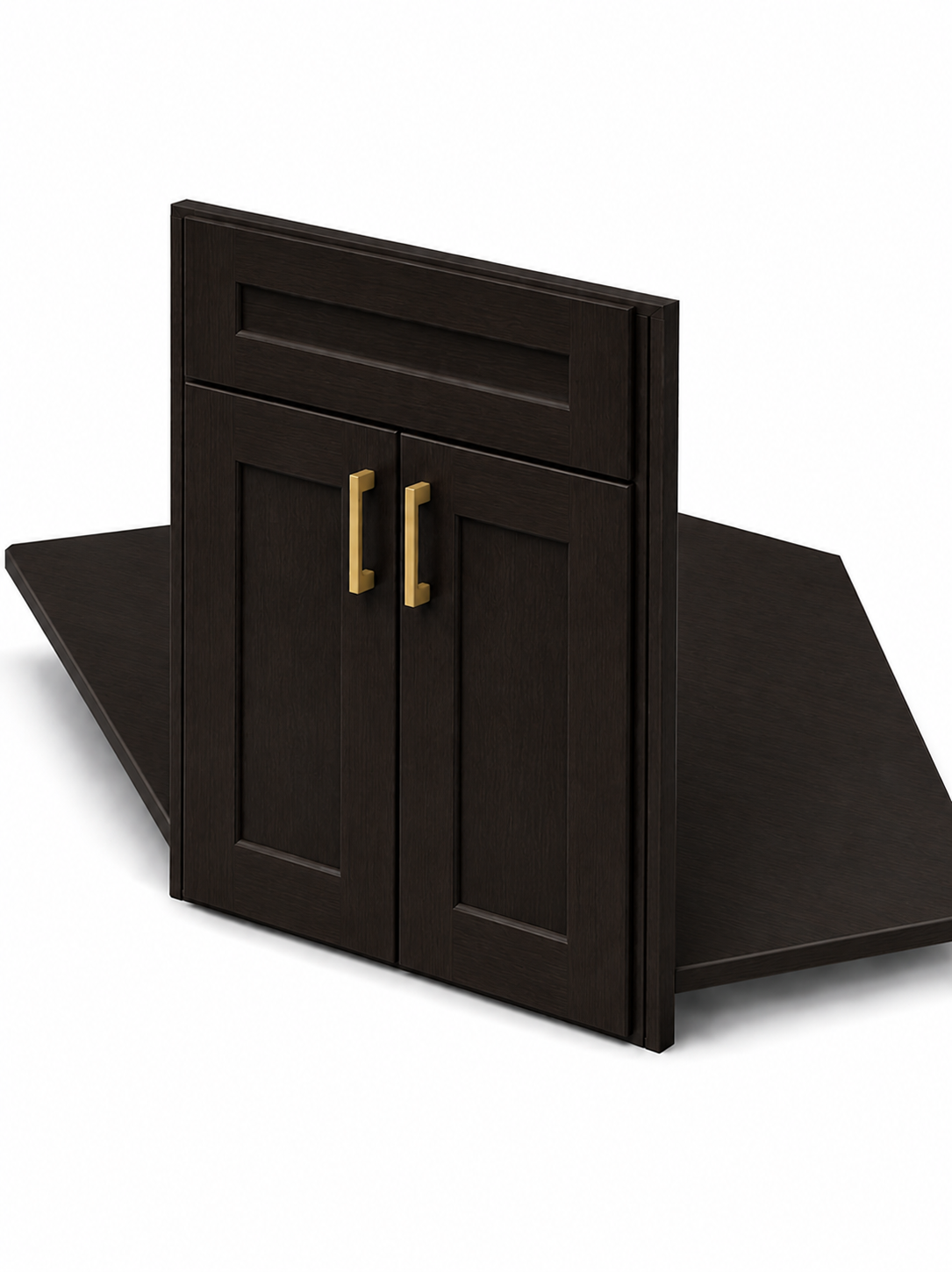 DCSF42 | Corner Sink Base Cabinet | 26-1/4"W x 30"H | Launch Cabinet Collection