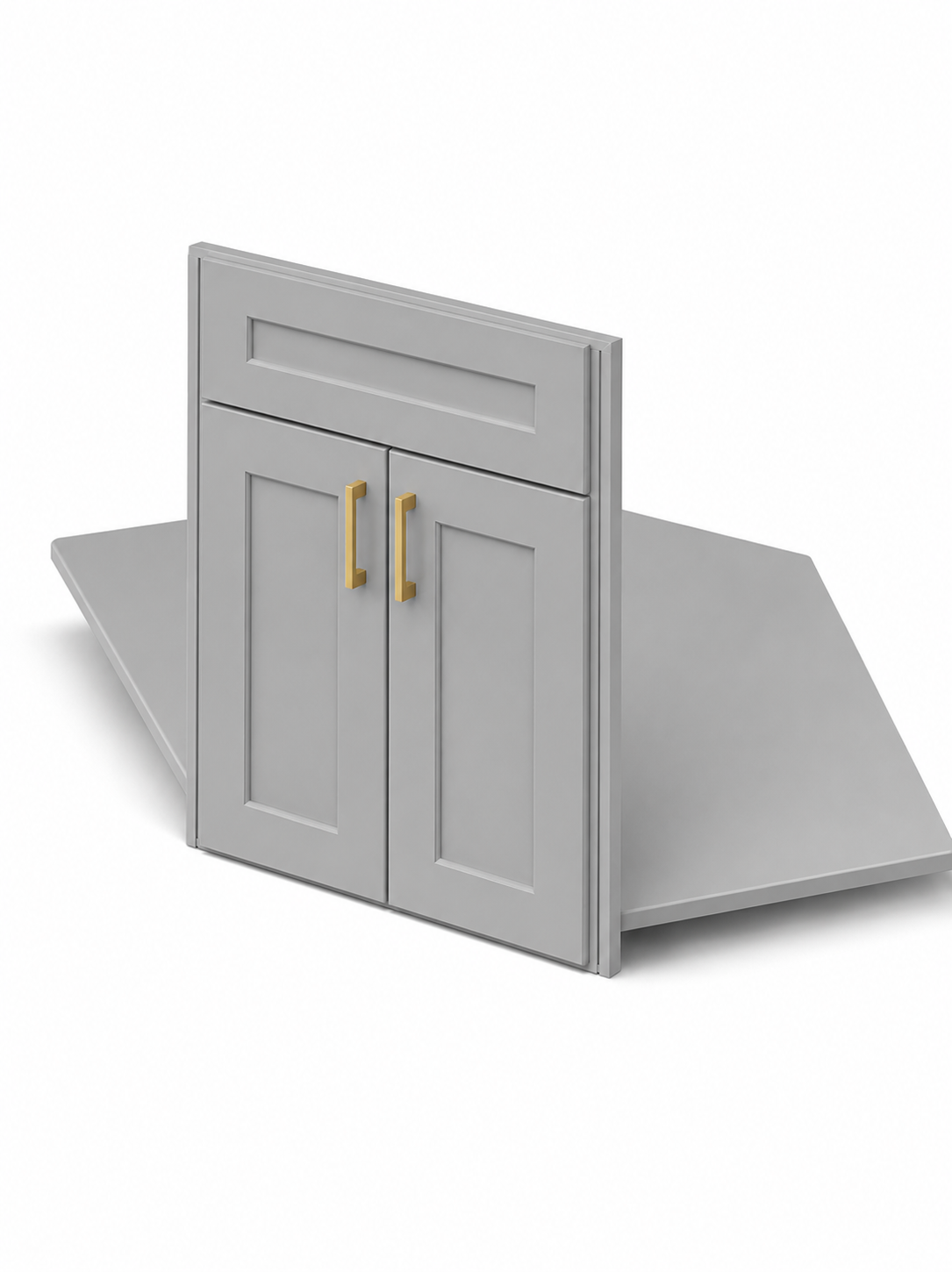 DCSF42 | Corner Sink Base Cabinet | 26-1/4"W x 30"H | Launch Cabinet Collection