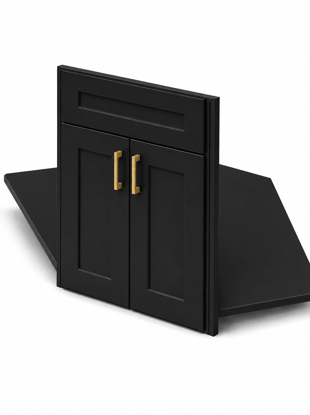 DCSF42 | Corner Sink Base Cabinet | 26-1/4"W x 30"H | Launch Cabinet Collection