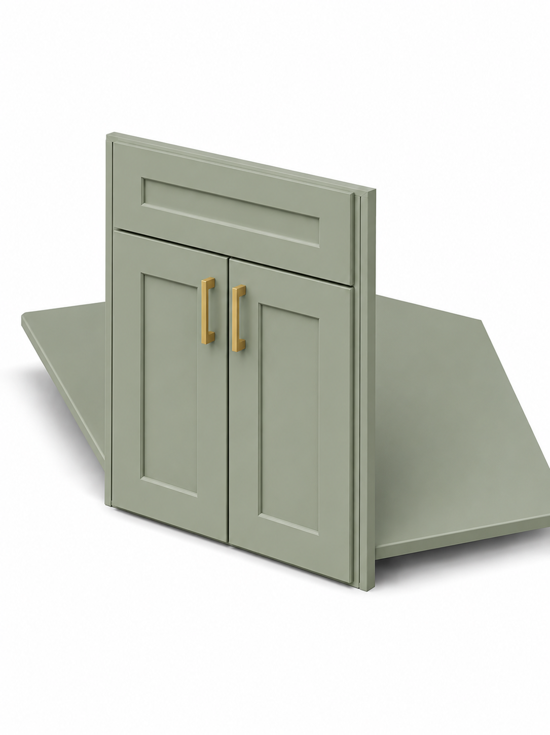 DCSF42 | Corner Sink Base Cabinet | 26-1/4"W x 30"H | Launch Cabinet Collection