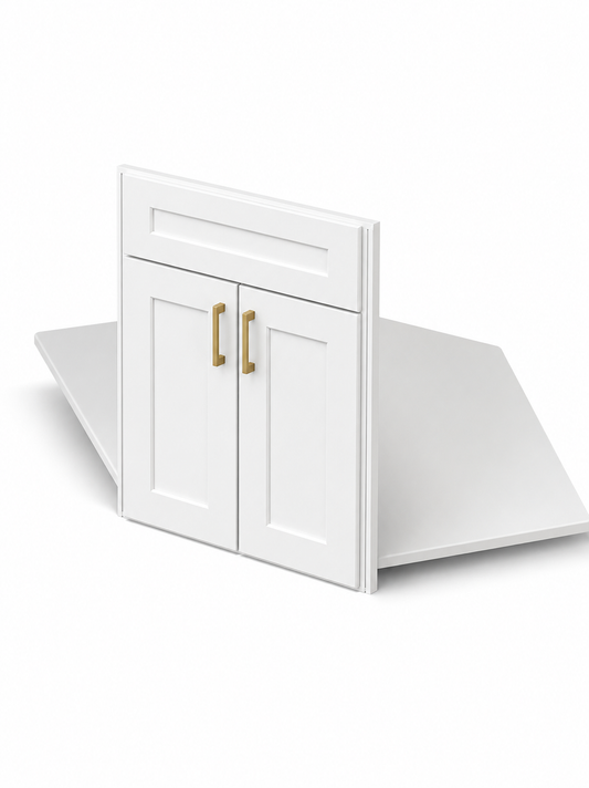 DCSF42 | Corner Sink Base Cabinet | 26-1/4"W x 30"H | Launch Cabinet Collection