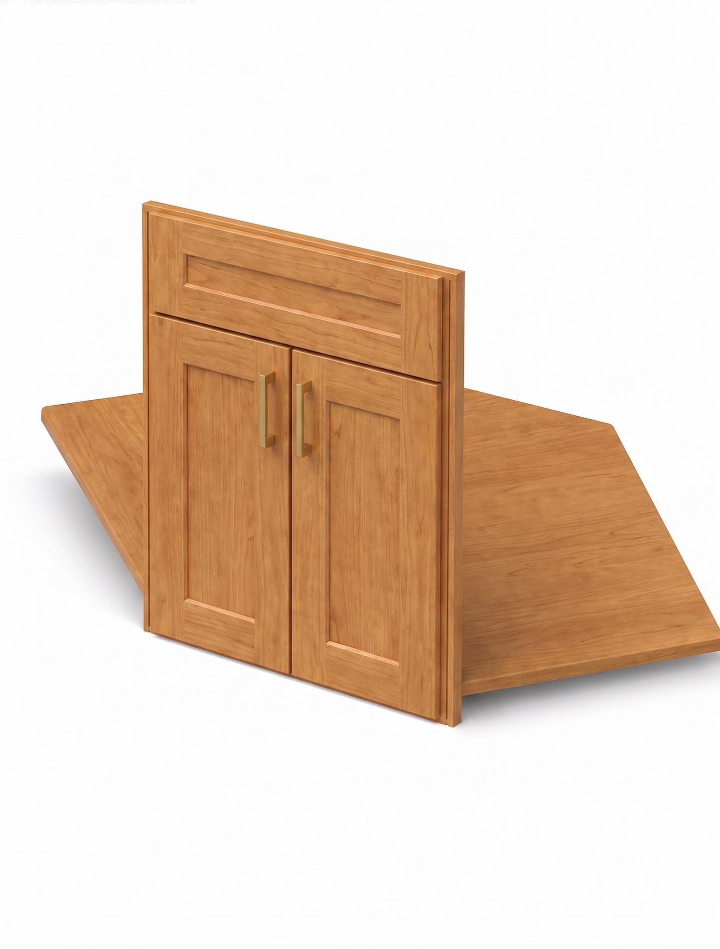 DCSF42 | Corner Sink Base Cabinet | 26-1/4"W x 30"H | Launch Cabinet Collection