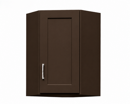 DCW2430 Wall Diagonal Corner Cabinet | 24"W x 30"H x 12"D | Launch Collection