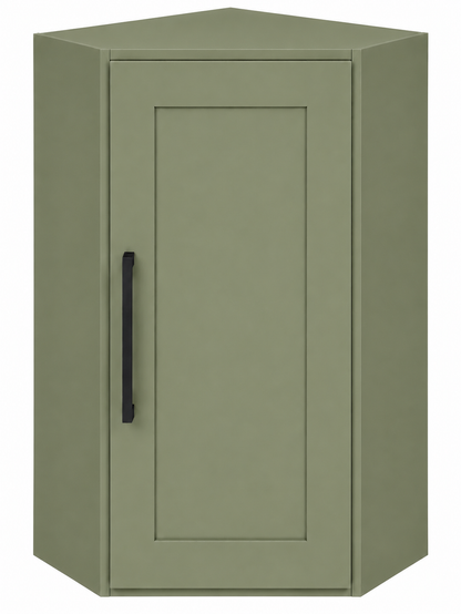 DCW2442 Diagonal Corner Wall Cabinet | 24" Wide x 42" High | Launch Cabinet Collection