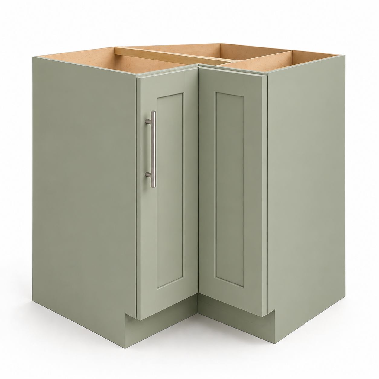 ERB36 Easy Reach Base Corner Cabinet | 36" Wide x 34-1/2" High x 36" Deep | 1 Door | 1 Shelf | Launch Cabinet Collection